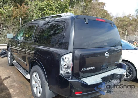 2012 Nissan Armada Sl z USA, uszkodzony, nr VIN 5N1BA0NCXCN601170